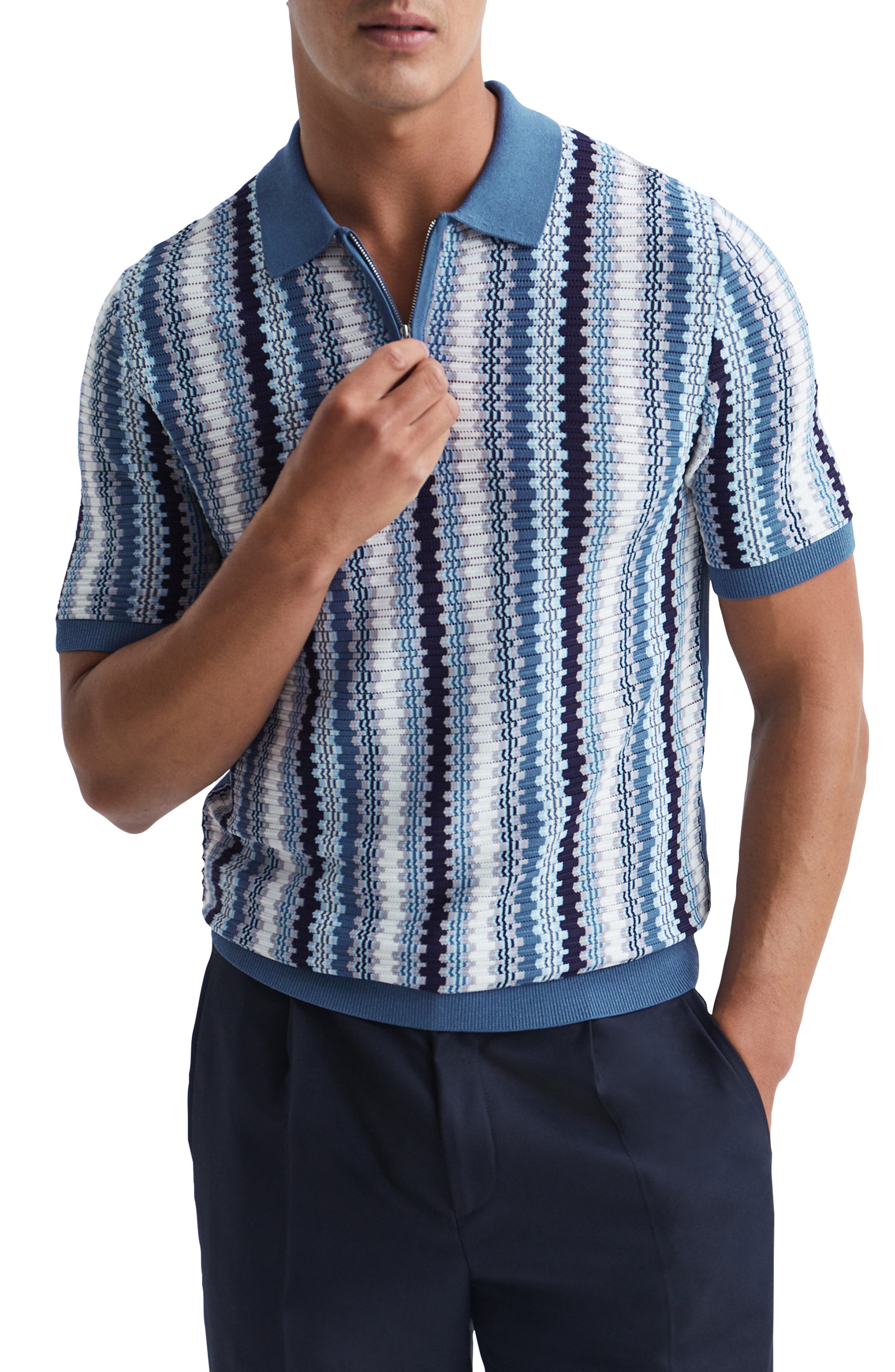 reiss breaker polo