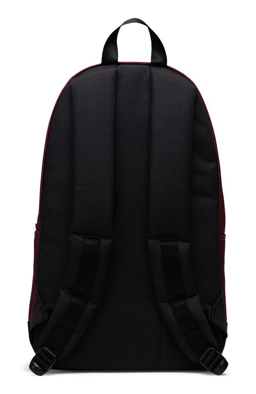 Shop Herschel Supply Co . Heritage Pro Backpack In Port/black