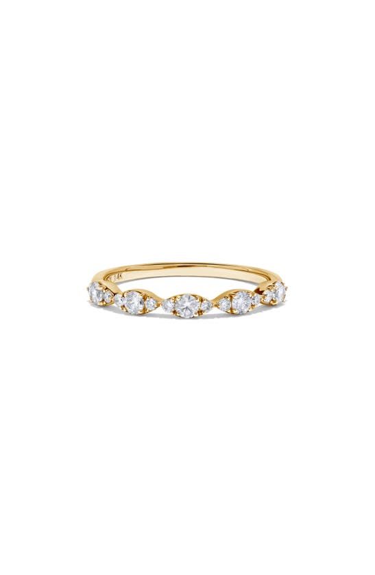 H.j. Namdar Diamond Marquise Ring In 14k Yellow Gold