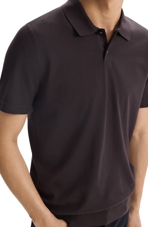 Theory Goris Performance Polo In Hickory