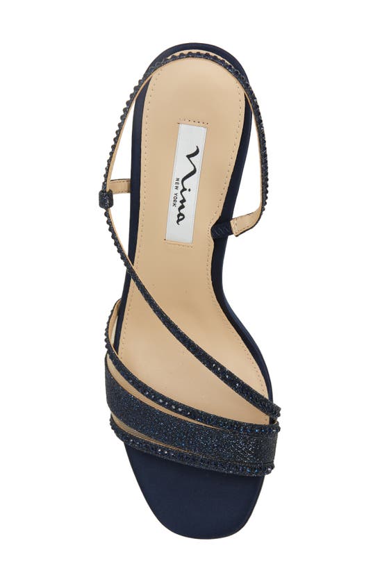 Shop Nina Abbi Slingback Sandal In New Navy