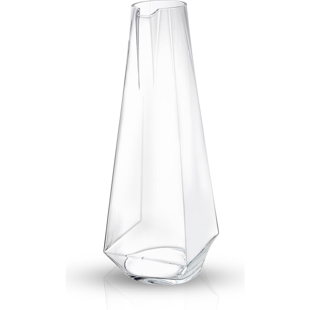 Joyjolt Infiniti Crystal Beverage Pitcher In Transparent