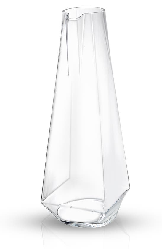 Joyjolt Infiniti Crystal Beverage Pitcher In Clear
