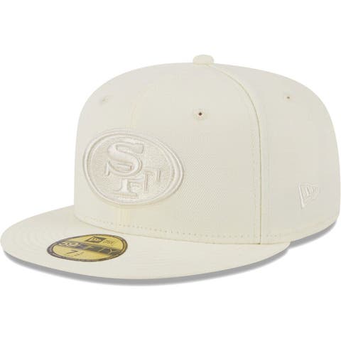 Men's New Era Cream/Scarlet San Francisco 49ers 2023 Sideline Historic 59FIFTY Fitted Hat