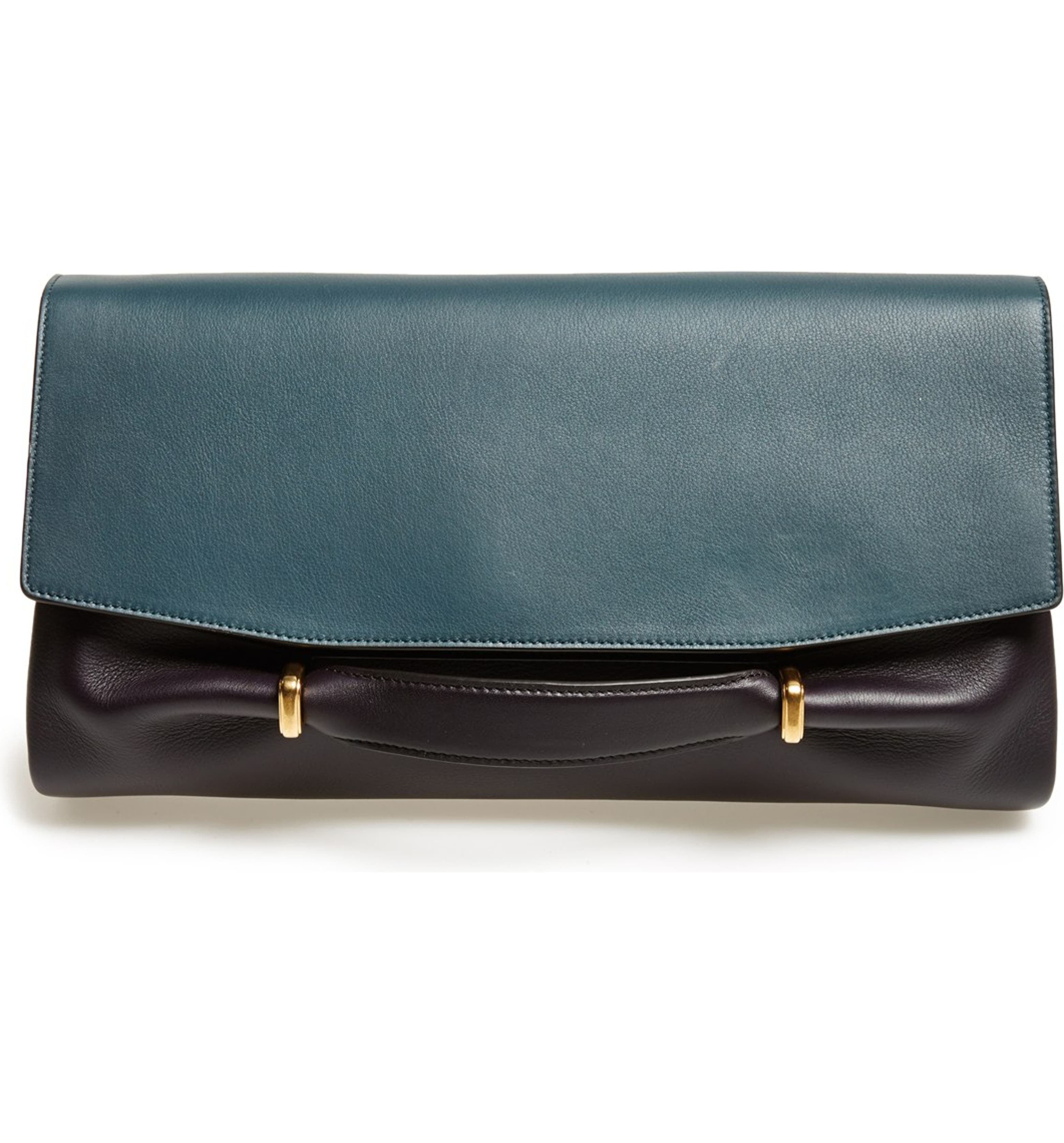 Nina Ricci 'Large Marche' Leather Clutch | Nordstrom