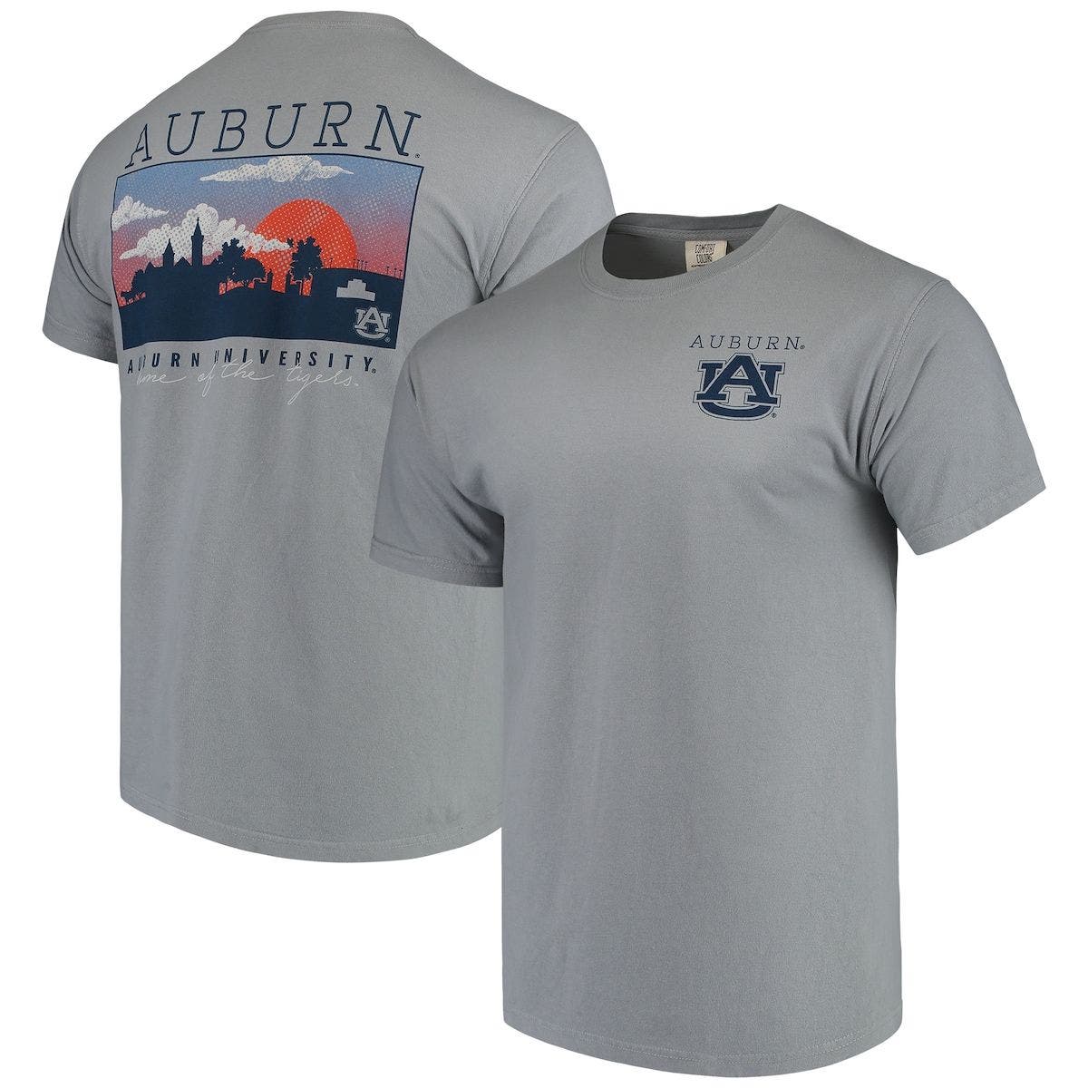 auburn crewneck sweatshirt comfort colors