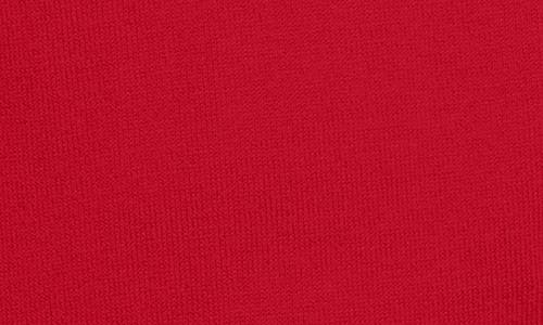 Universal Standard Renee Raglan Sleeve Turtleneck Sweater In Vermilion Red