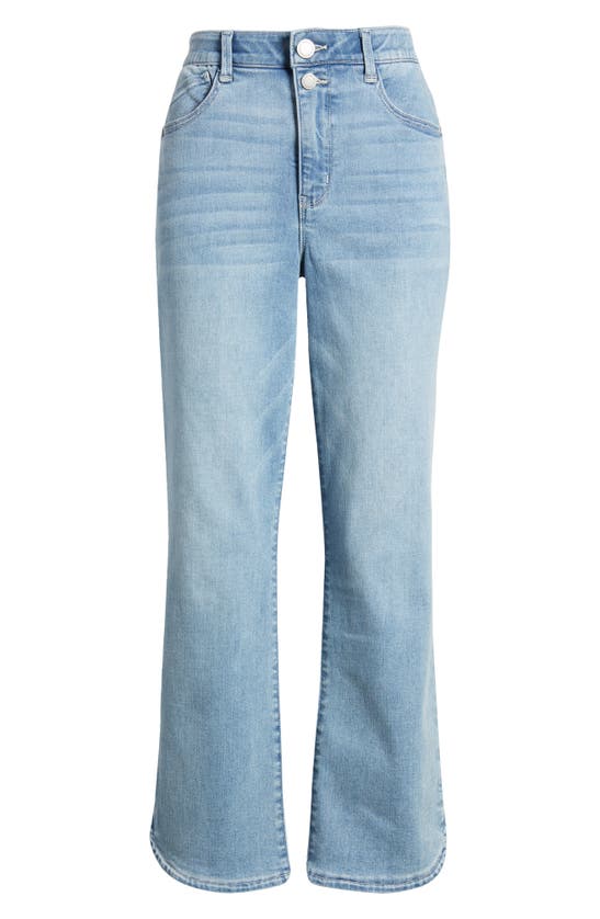 Wit & Wisdom 'ab'solution Skyrise Crop Straight Leg Jeans In Light Blue ...
