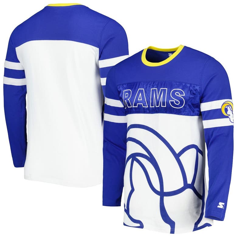 Nike Men's Los Angeles Rams Historic Long Sleeve Gold T-Shirt