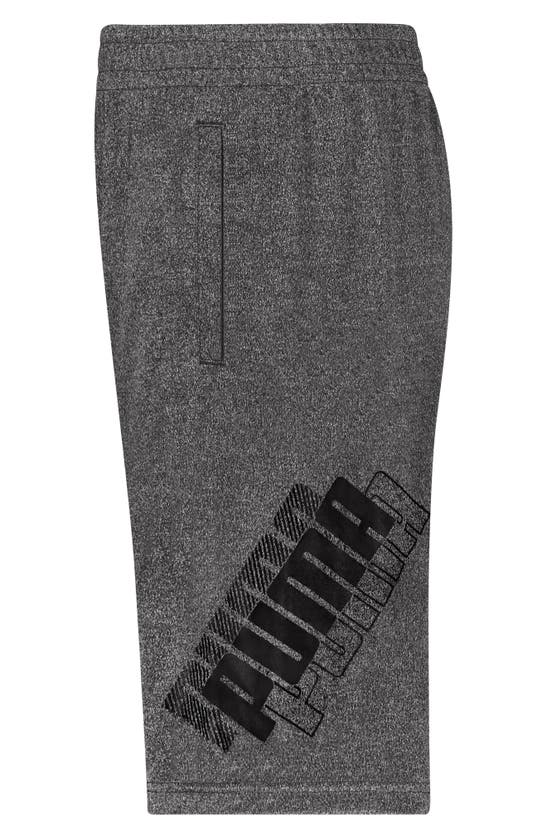 Shop Puma Kids' Power Pack Essential Shorts In Charcoal