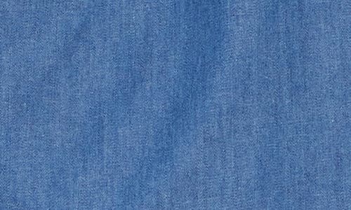 19 Cooper Chambray Miniskirt In Chambray