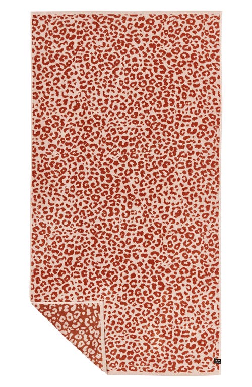 Slowtide Deville Beach Towel In Dusty Mauve