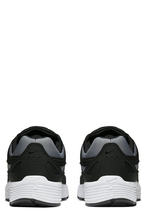 Shop Nike P-6000 Sneaker In Black/white/cool Grey