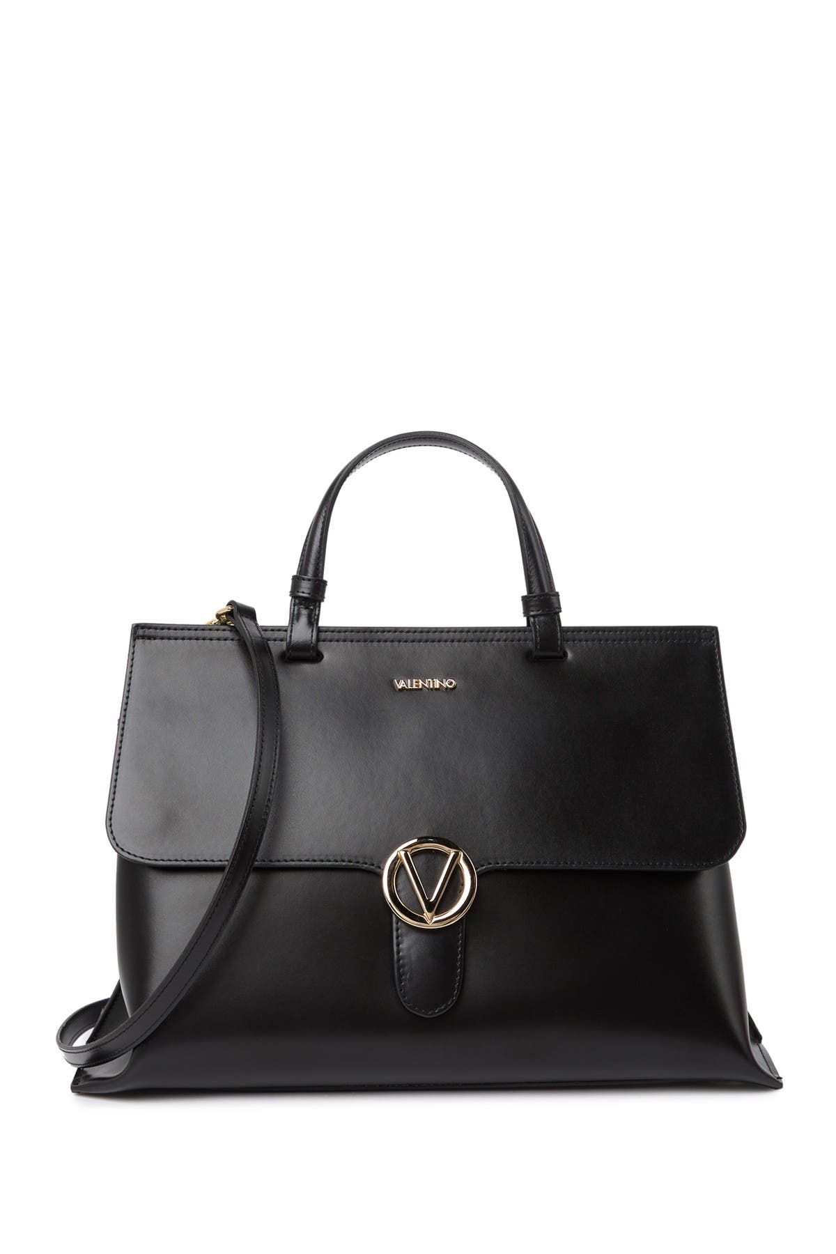 valentino by mario valentino olimpia leather satchel