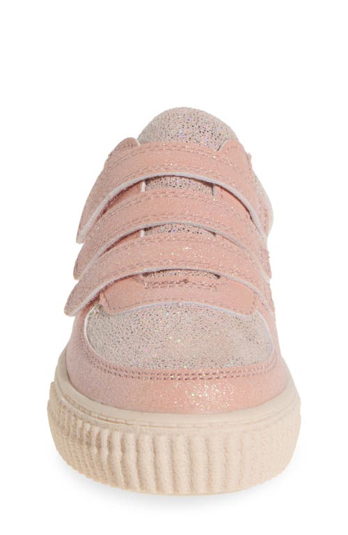 Tucker + Tate Tallulah Glitter Sneaker In Pink Shimmer