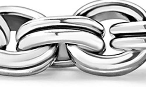 Lagos Anthem Double Link Chain Bracelet In Silver