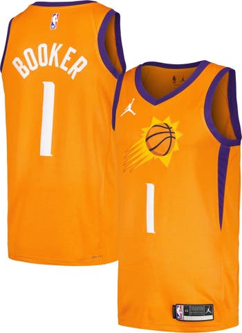 Jordan Brand Men's Jordan Brand Devin Booker Orange Phoenix Suns