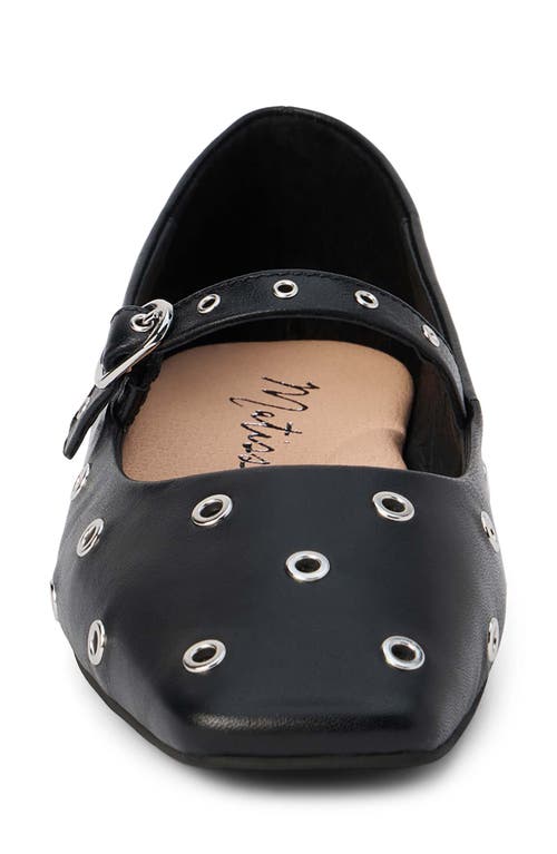 Shop Matisse Mick Mary Jane Flat In Black