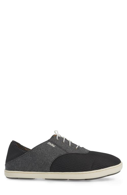 Olukai Nohea Moku Sneaker In Dark Shadow/dark Shadow