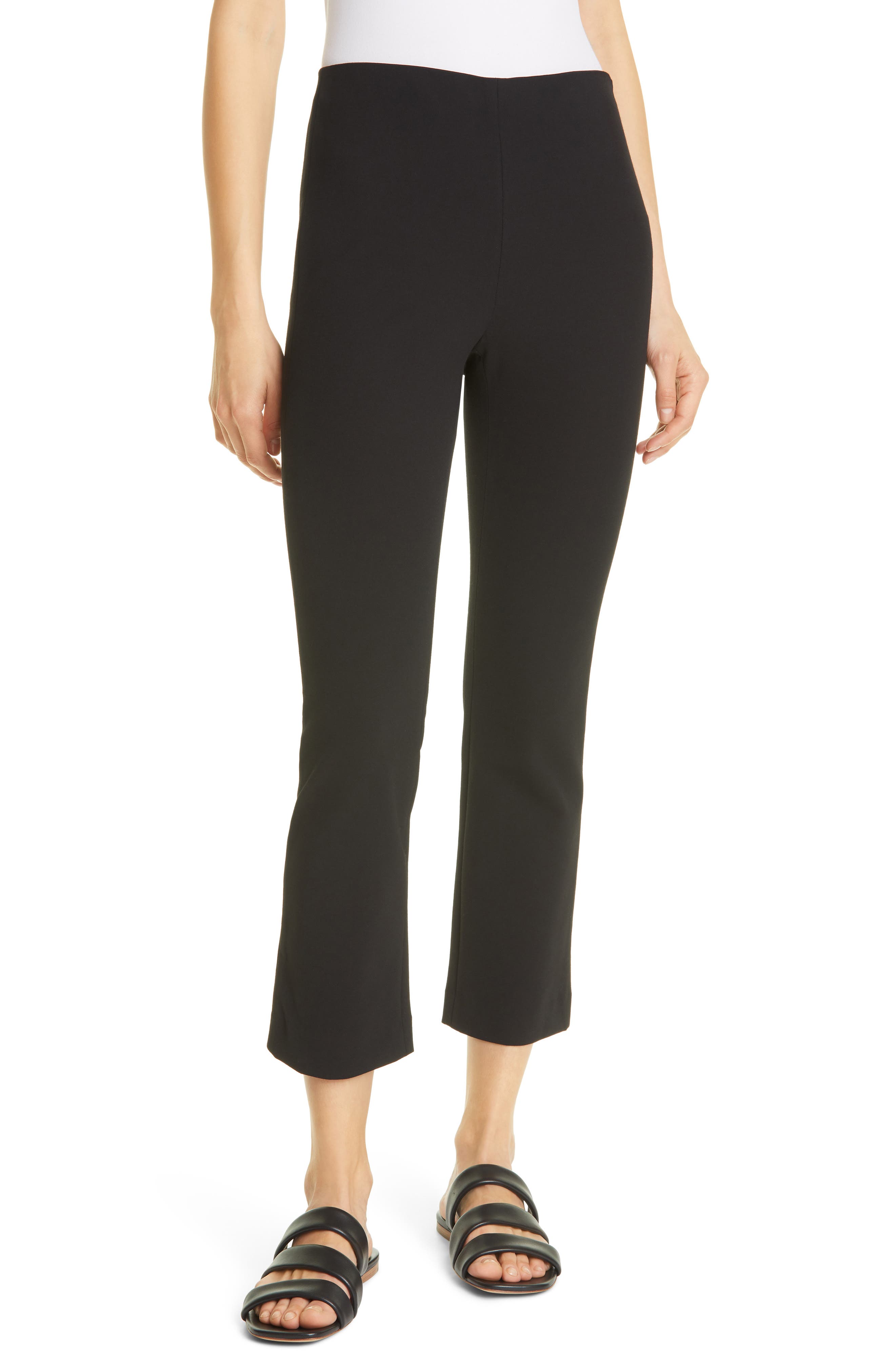 flare yoga cropped pants