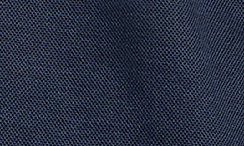 Shop Zegna Honeycomb Short Sleeve Silk Polo In Blue