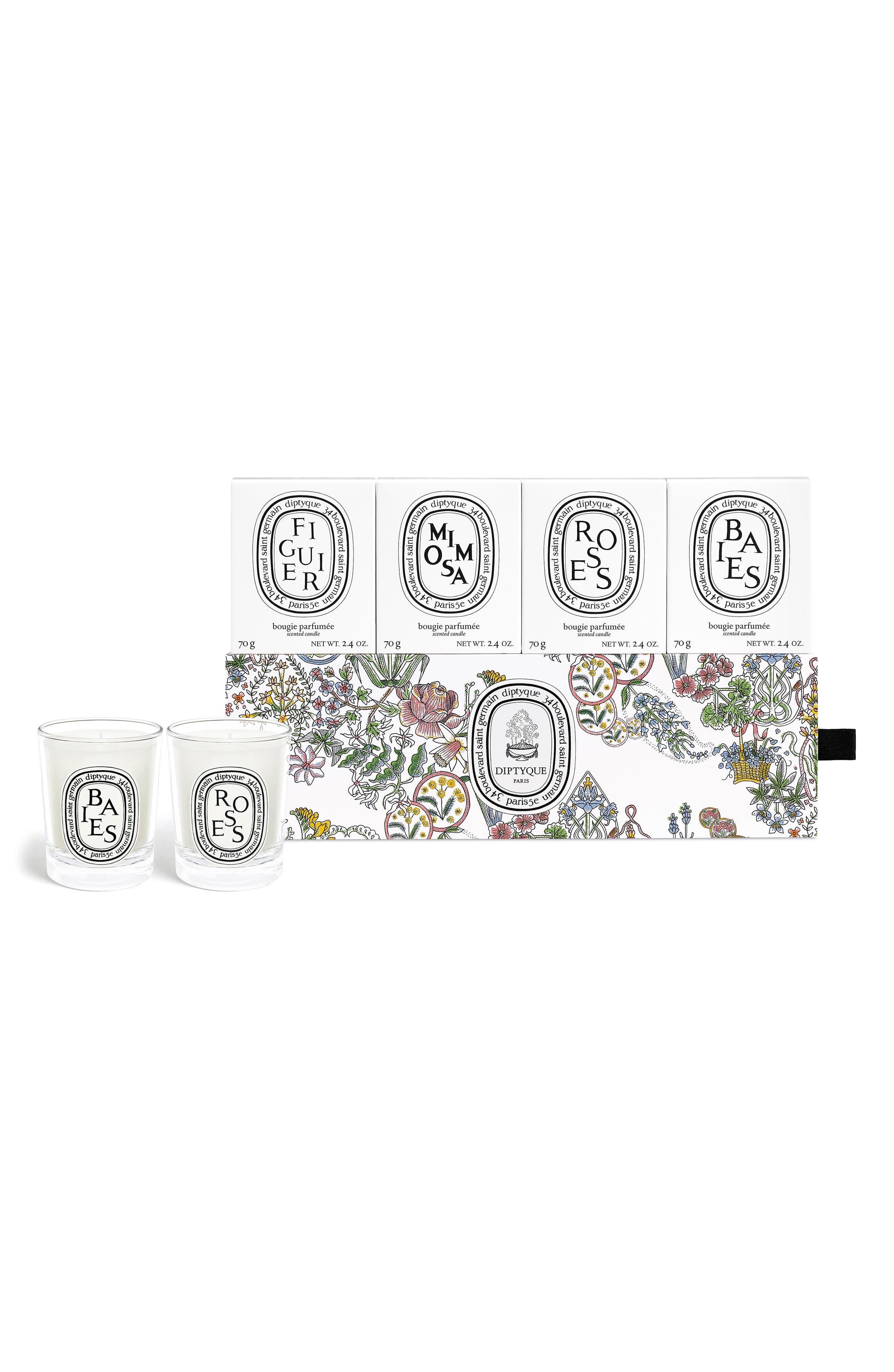 Diptyque 4Piece Discovery Candle Gift Set 168 Value Nordstrom