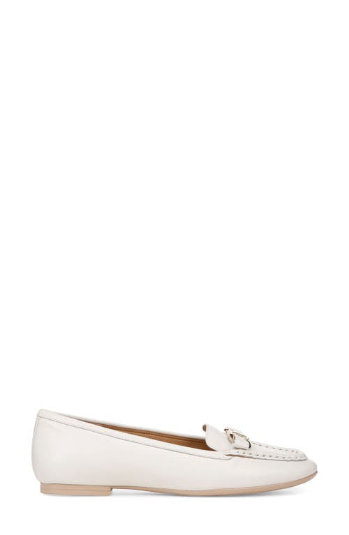 Shop Naturalizer Layla Loafer In Warm White/beige Leather