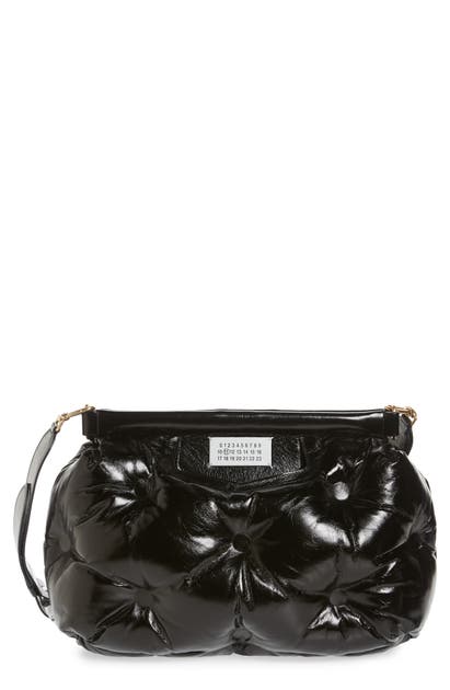 MAISON MARGIELA GLAM SLAM LEATHER CONVERTIBLE CROSSBODY BAG,S61WG0034PS298