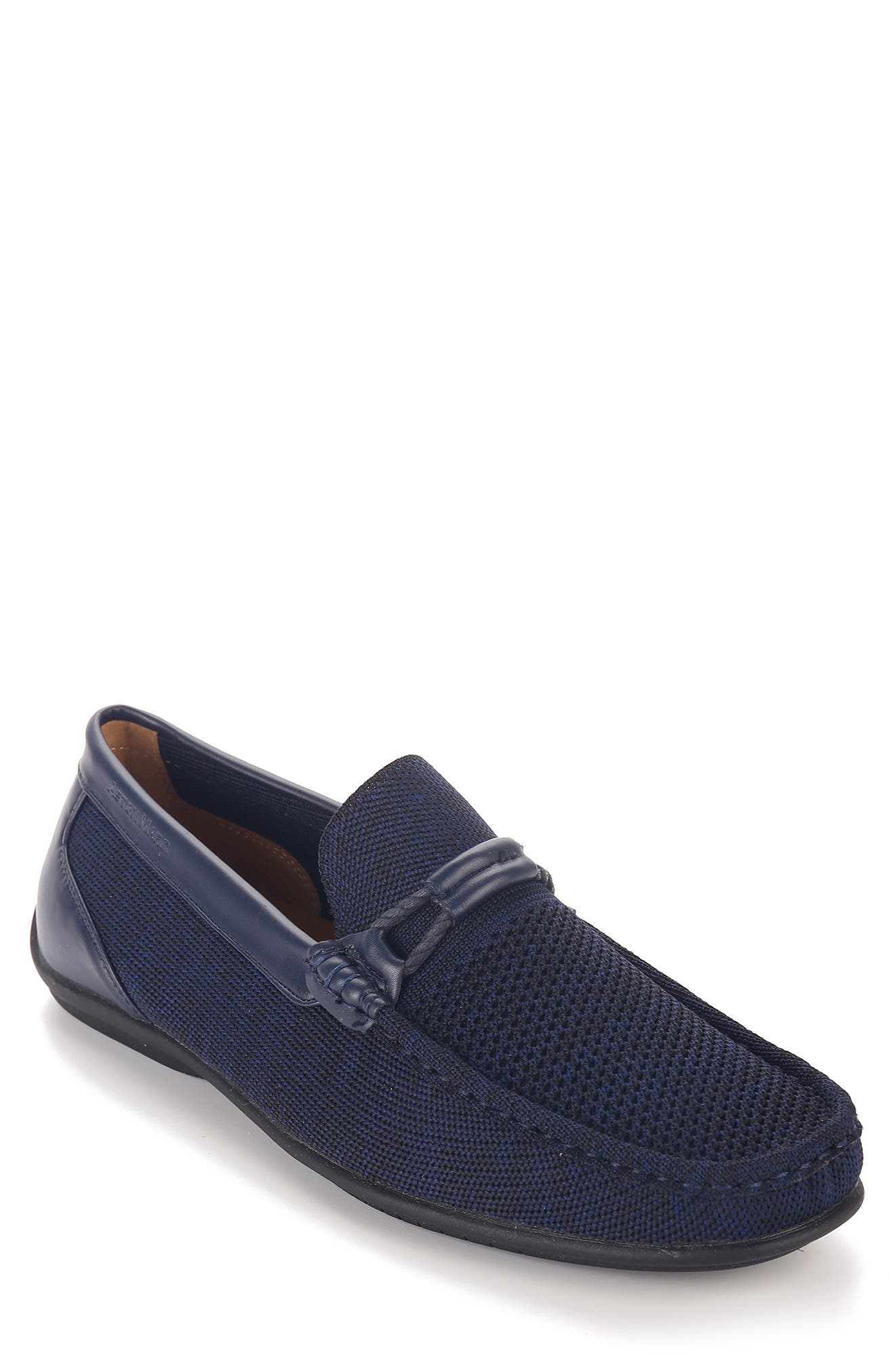 navy driving shoes mens