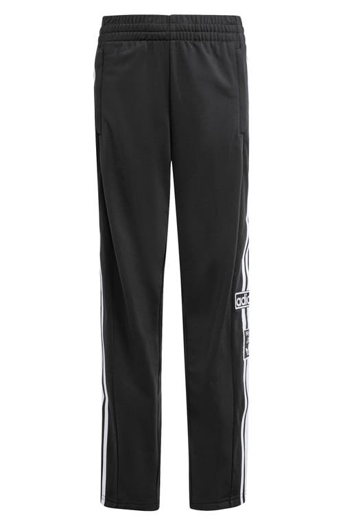 adidas Kids' Adibreak Recycled Polyester Track Pants Black/White at