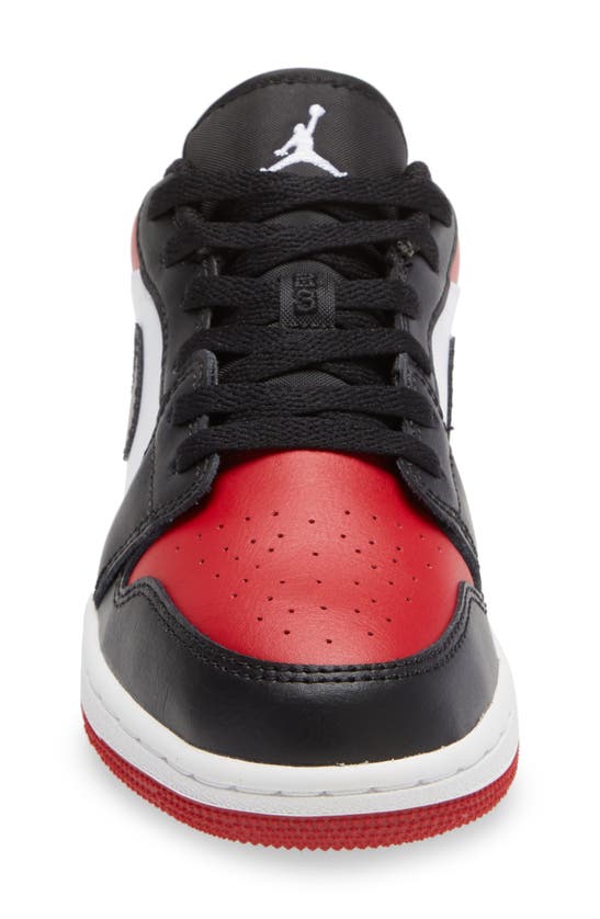 Jordan Air  1 Low Sneaker In Gym Red/ White/ Black