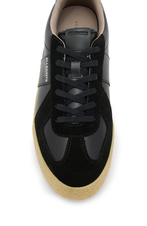 Shop Allsaints Jaimee Sneaker In Black