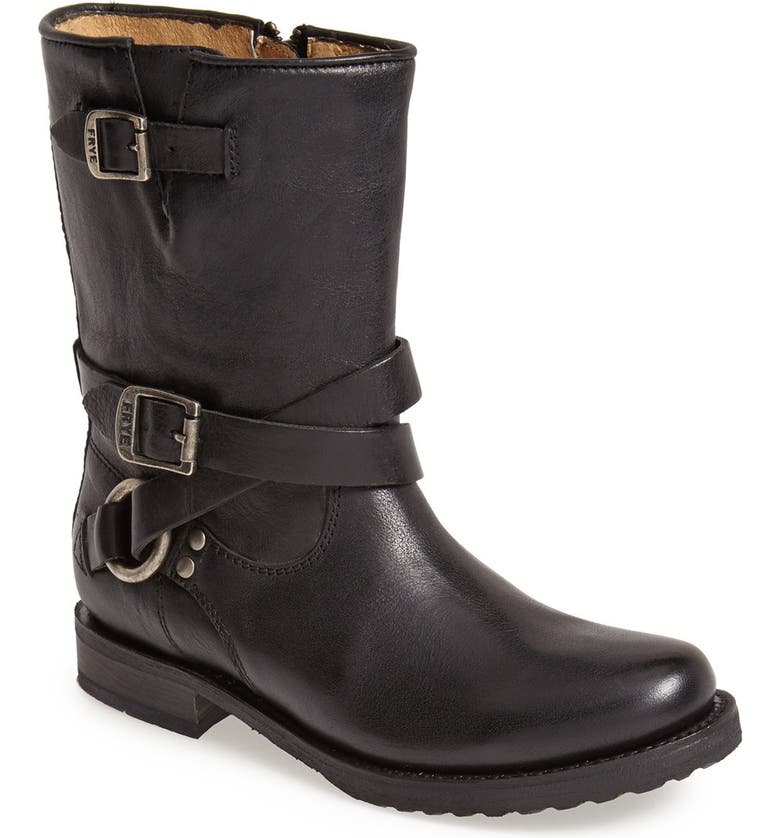 Frye 'Veronica' Crisscross Strap Short Leather Boot (Women) | Nordstrom
