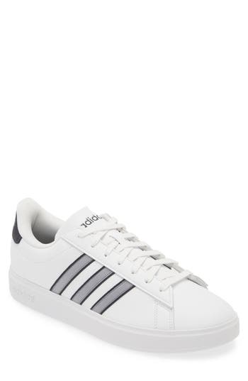 Shop Adidas Originals Adidas Grand Court 2.0 Sneaker In White/grey/carbon