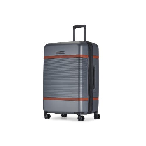 Bugatti Wellington Hardside Large Luggage With Tsa Lock In Pewter