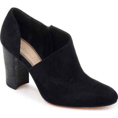 Splendid Hibiscus Bootie- Black
