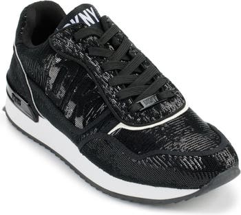DKNY Mabyn Lace-Up Logo Sneakers