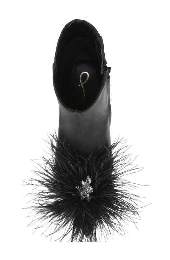 Sam Edelman Ency Pointed Toe Bootie In Black
