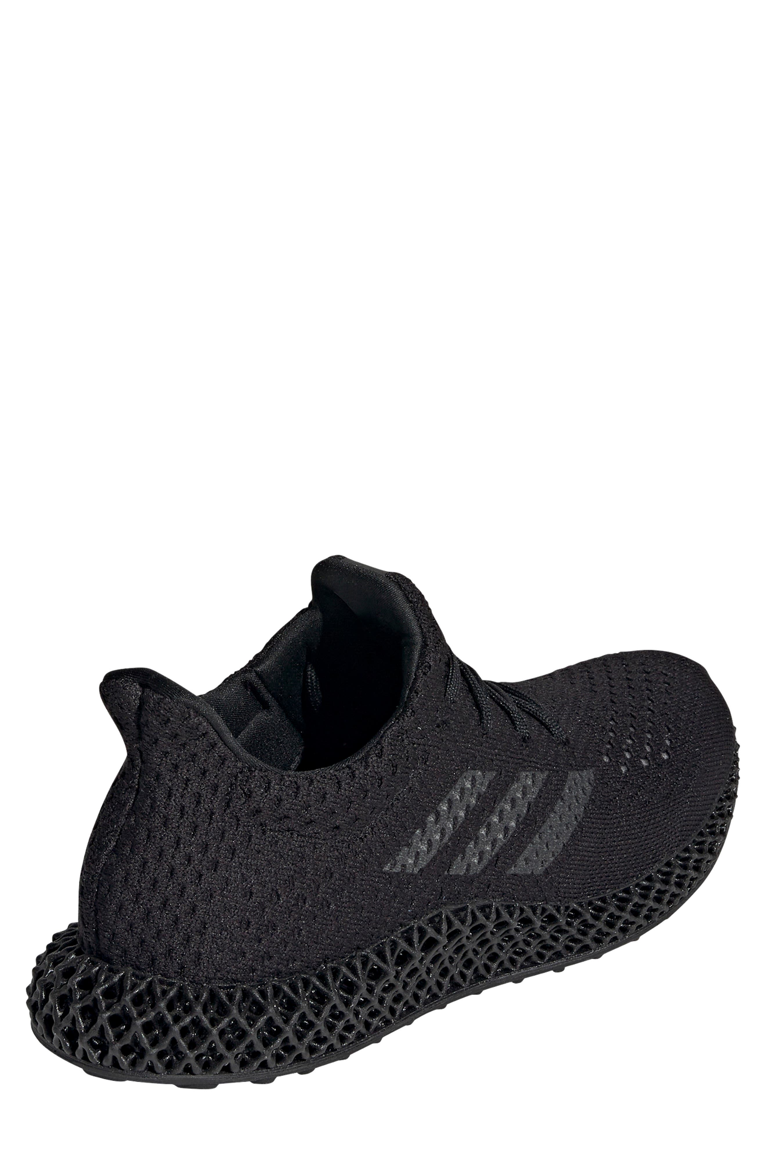 adidas running 4d futurecraft trainers in all black