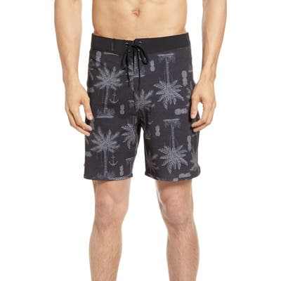 Hurley Phantom Asylum Board Shorts, Black