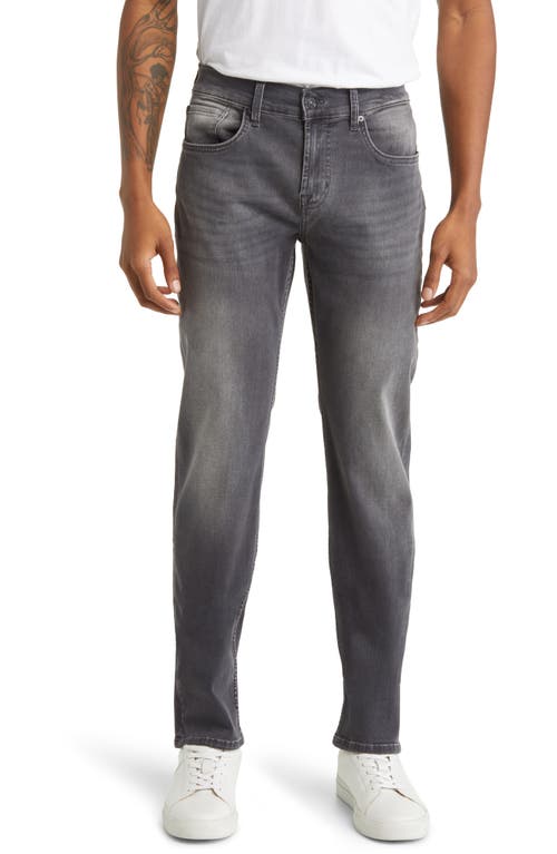 7 For All Mankind Slimmy Squiggle Slim Fit Tapered Jeans in Trajectry at Nordstrom, Size 30