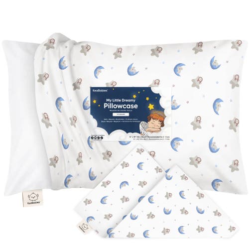 Keababies Printed Toddler Pillowcase 13x18" In Space Drift