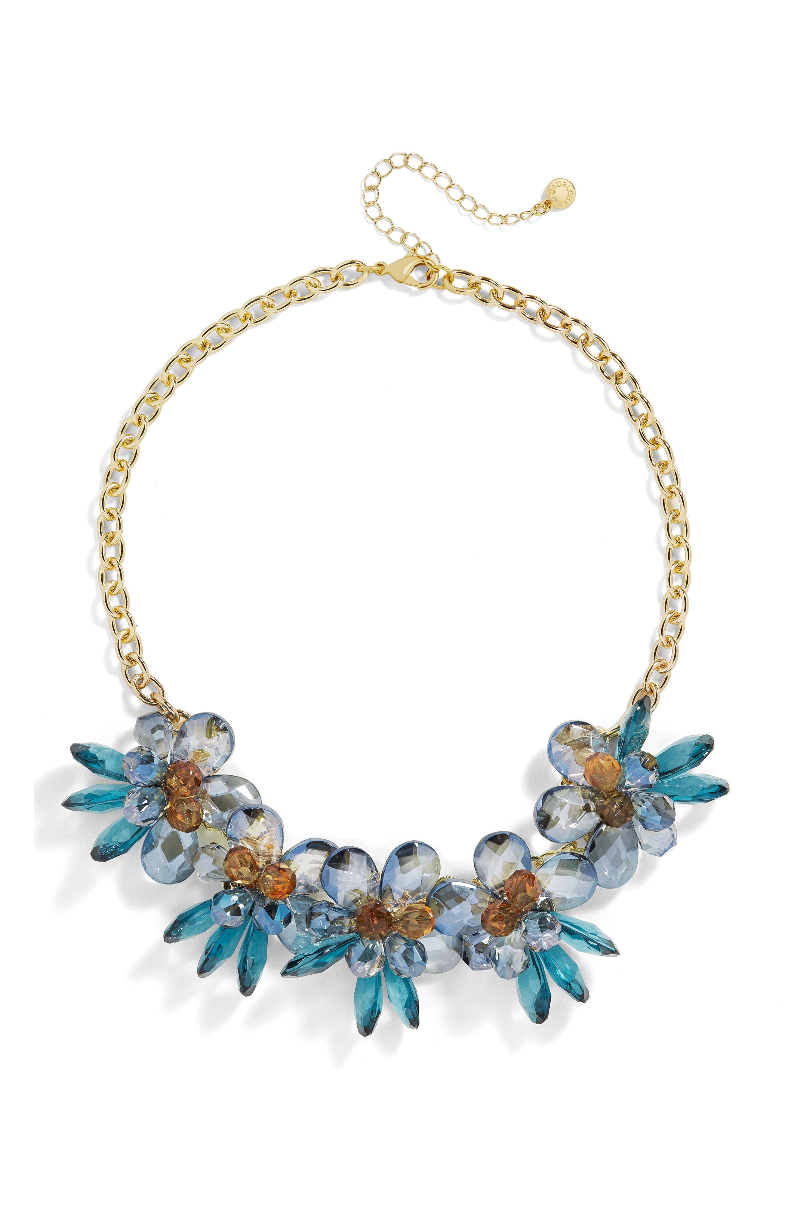 BaubleBar Crystalline Large Flower Statement Necklace Nordstrom