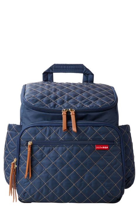 Blue diaper backpack hotsell