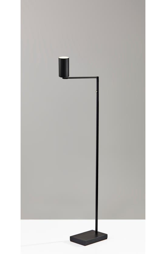 Adesso Lighting Colby Led Floor Lamp In Black Painted Metal