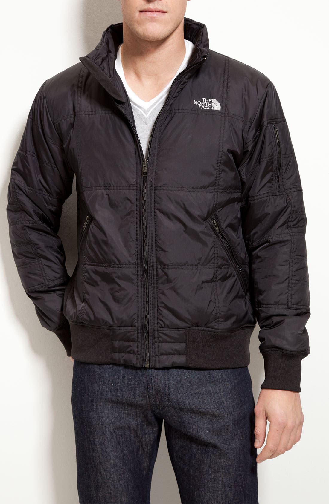 The North Face 'Boss' Quilted Bomber Jacket Nordstrom