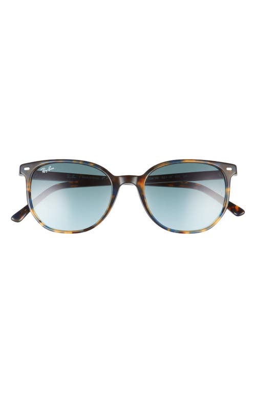 Ray-Ban 52mm Gradient Square Sunglasses in Yellow Havana/blue Grey at Nordstrom