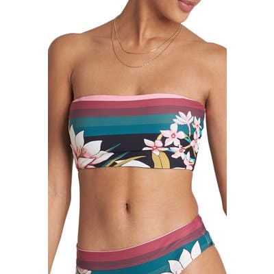 Billabong After Sunset Tube Bikini Top, Black
