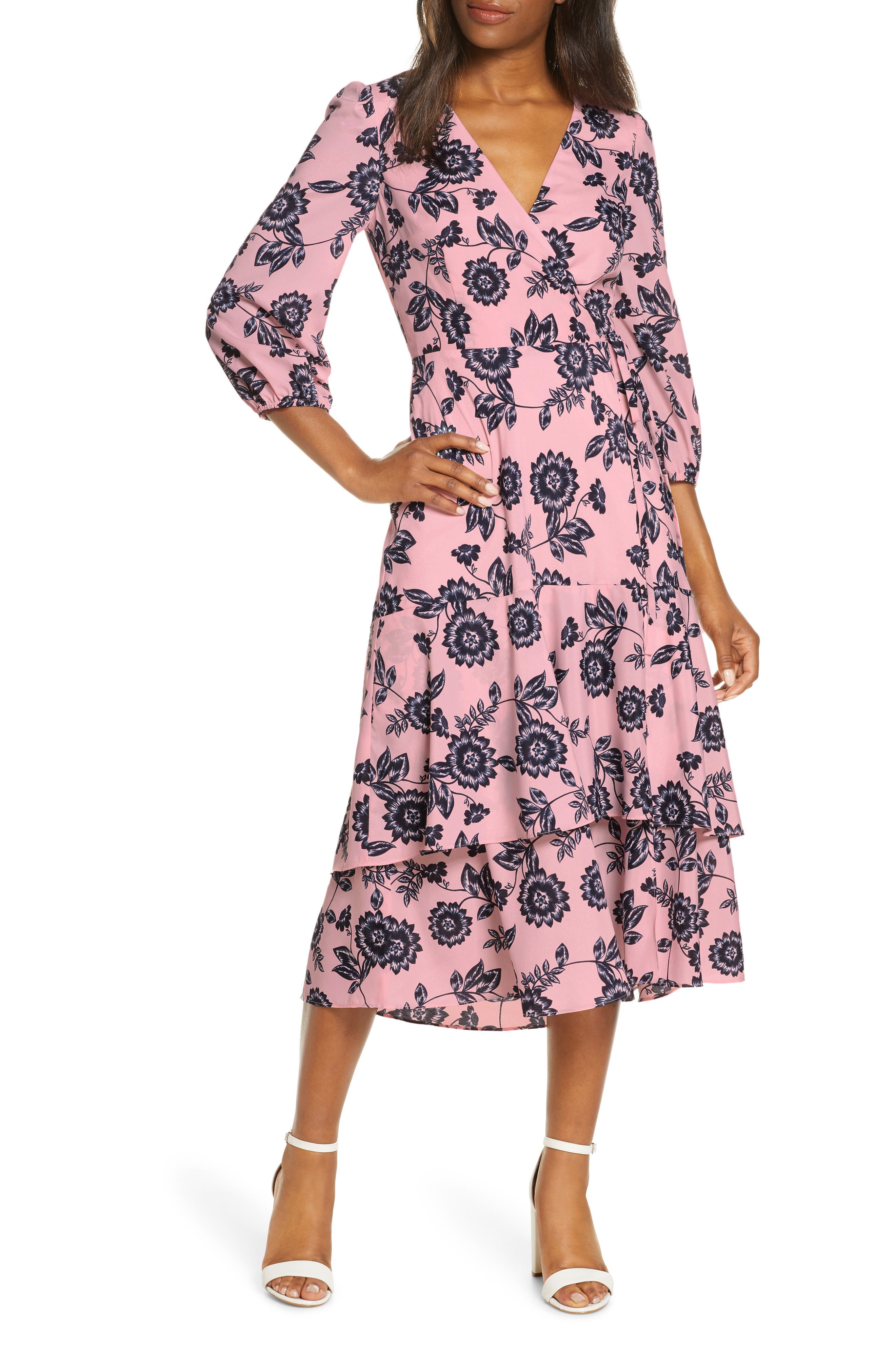 nordstrom eliza j floral dress