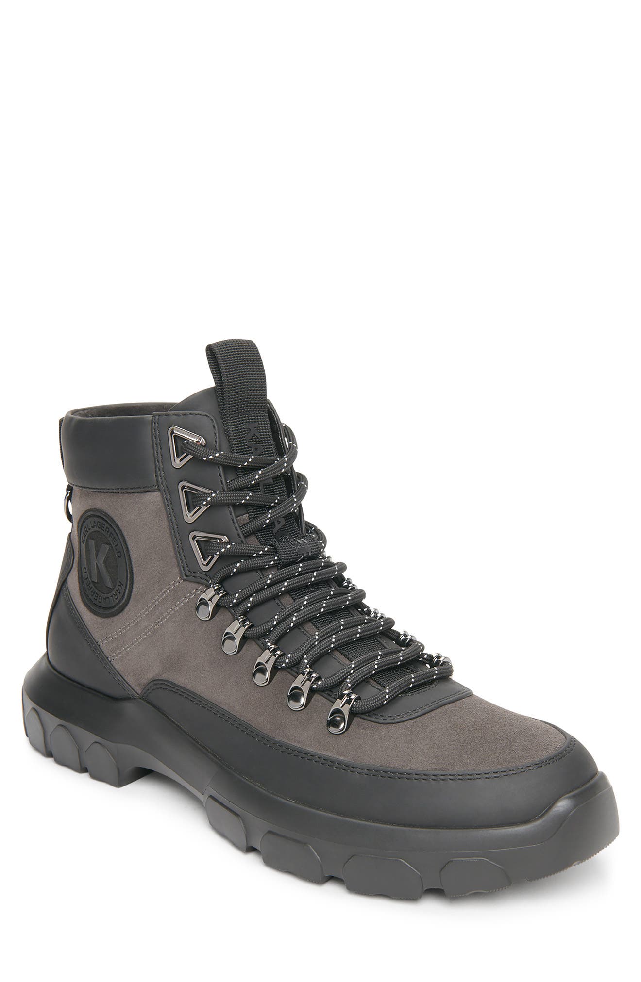 karl lagerfeld hiker boots